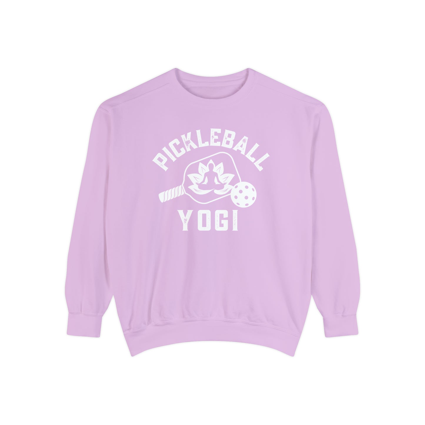 Pickleball Yogi - Unisex Garment-Dyed Sweatshirt