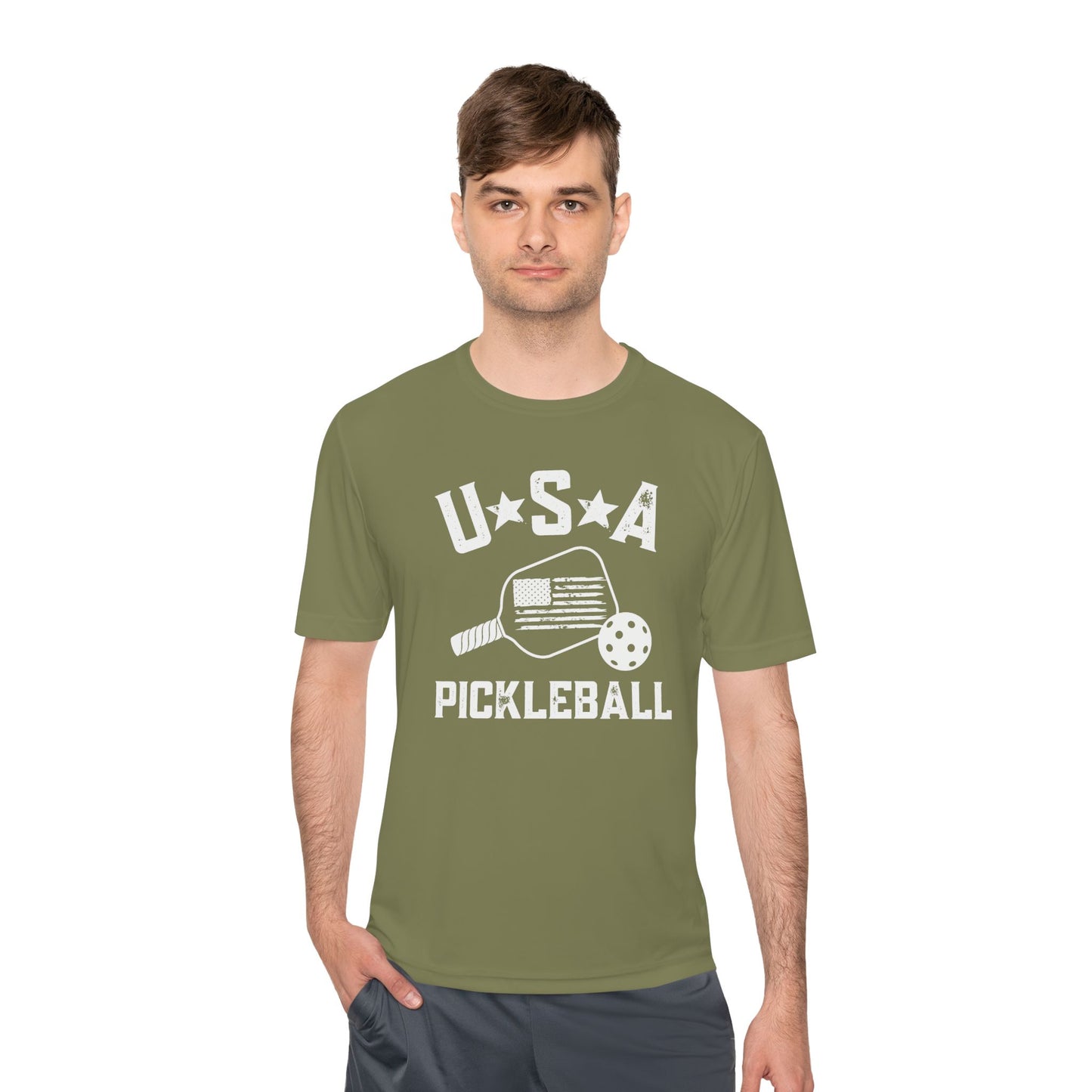 USA Pickleball - Unisex Moisture Wicking Tee