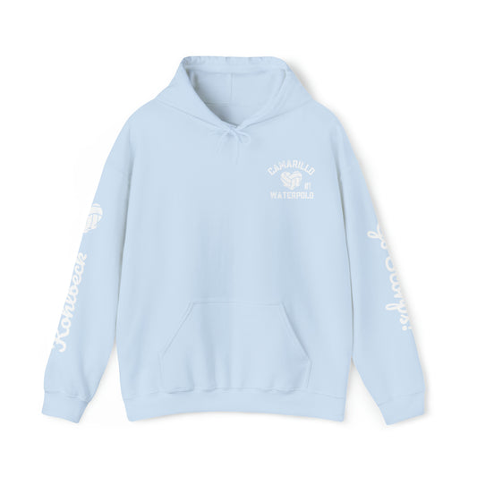 (Kohlbeck) Camarillo Waterpolo Hoodies - CUSTOMIZE any side - put in the notes of order
