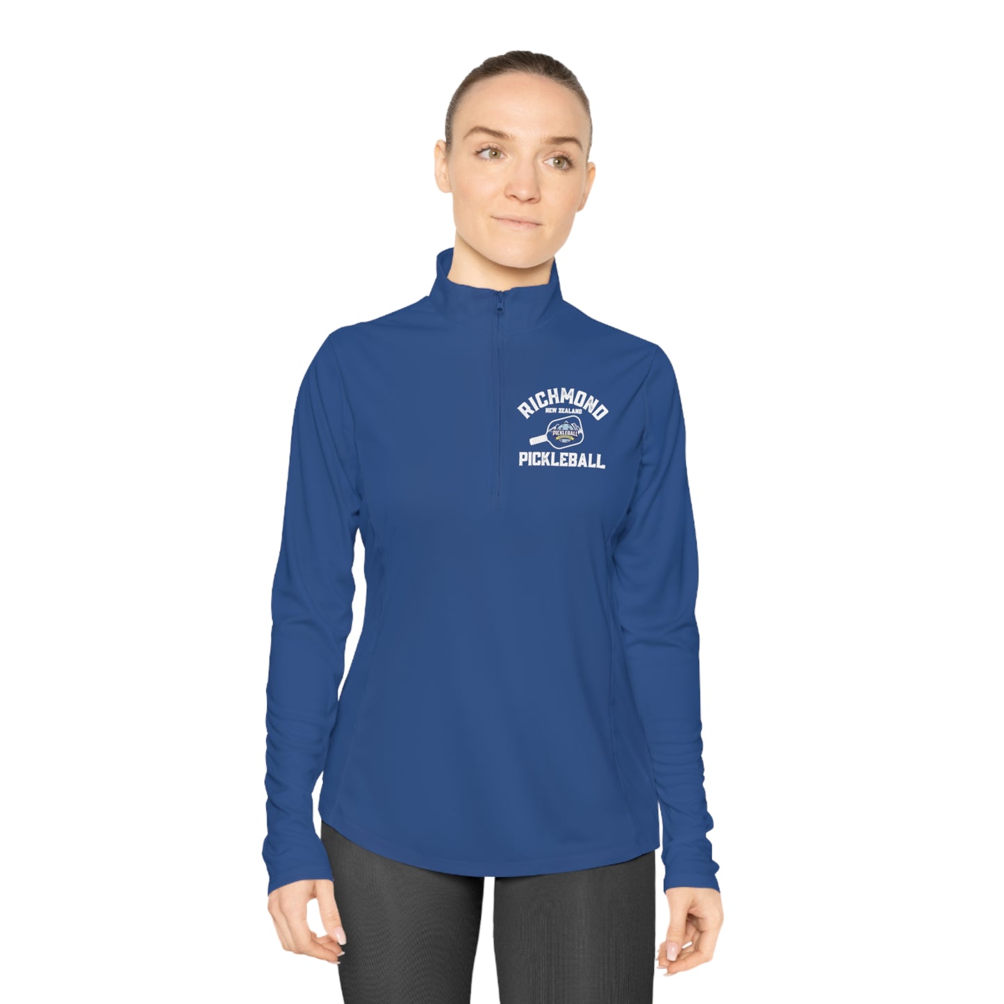 Richmond New Zealand - Ladies Quarter-Zip Pullover SPF 40, Moisture Wicking