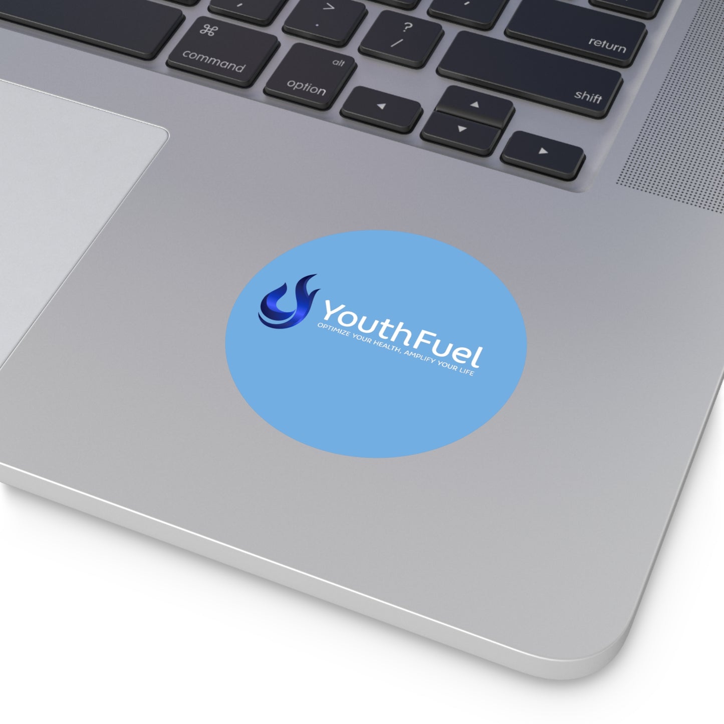 YouthFuel Round Vinyl Stickers