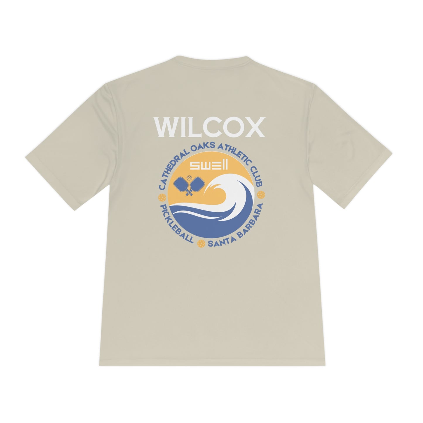 SWELL LEAGUE Shirts CUSTOMIZED Men’s/Unisex SPF 40 Moisture Wicking Tee - customize back or left chest free