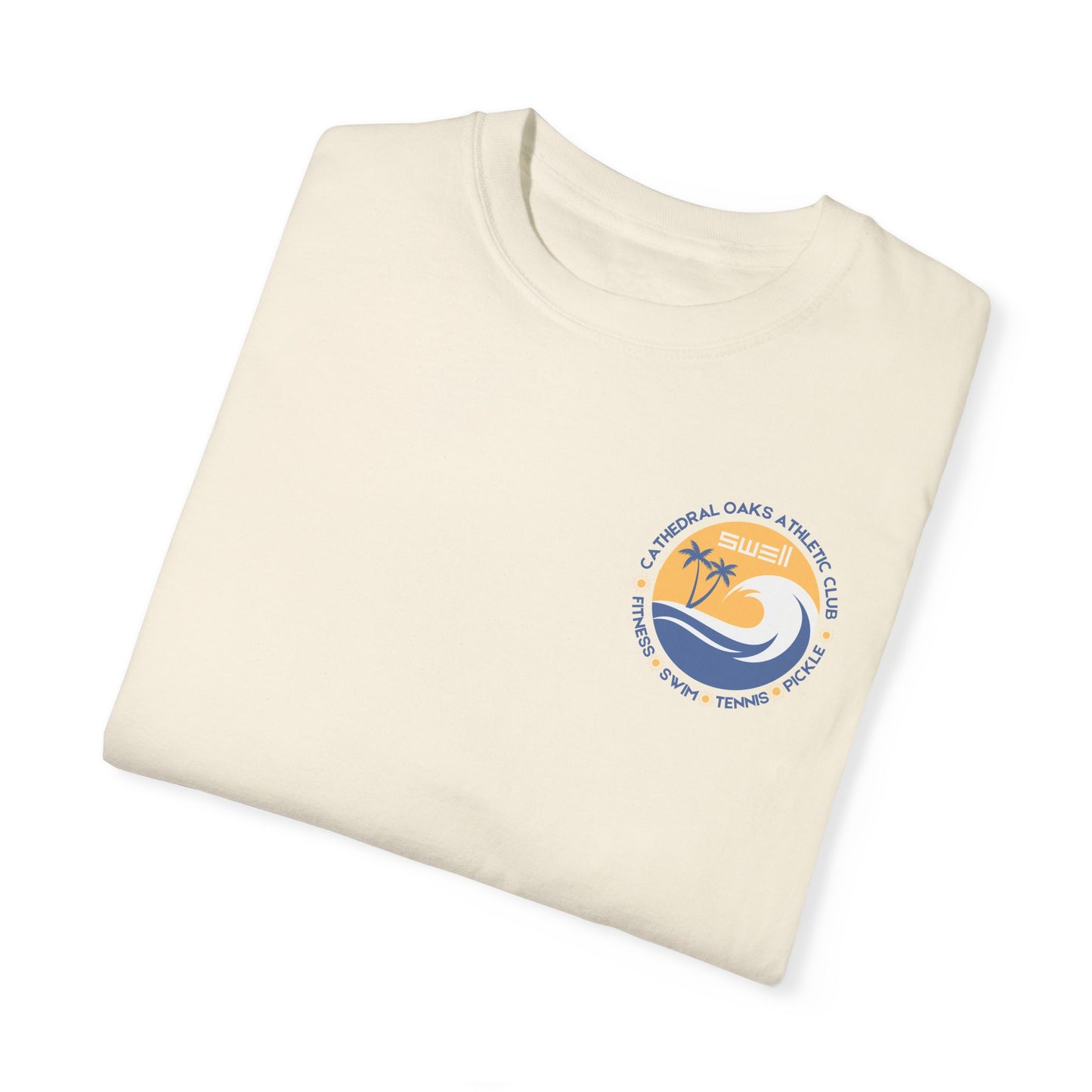 Cathedral Oaks Athletic Club - Fitness/Swim/Tennis/Pickle -Unisex Garment-Dyed T-shirt