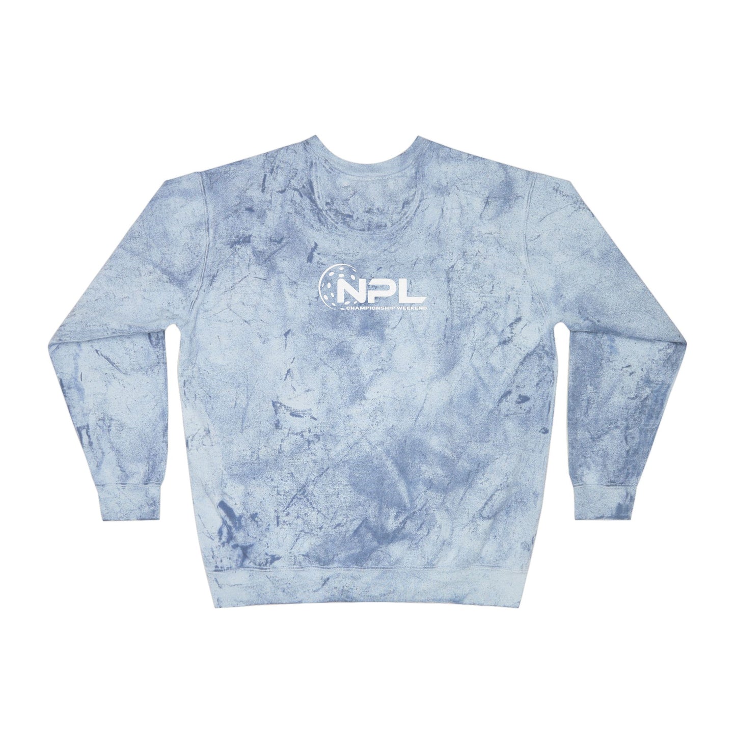 NPL Championship Weekend (customize back free) Unisex Comfort Colors Tie Dye Crew