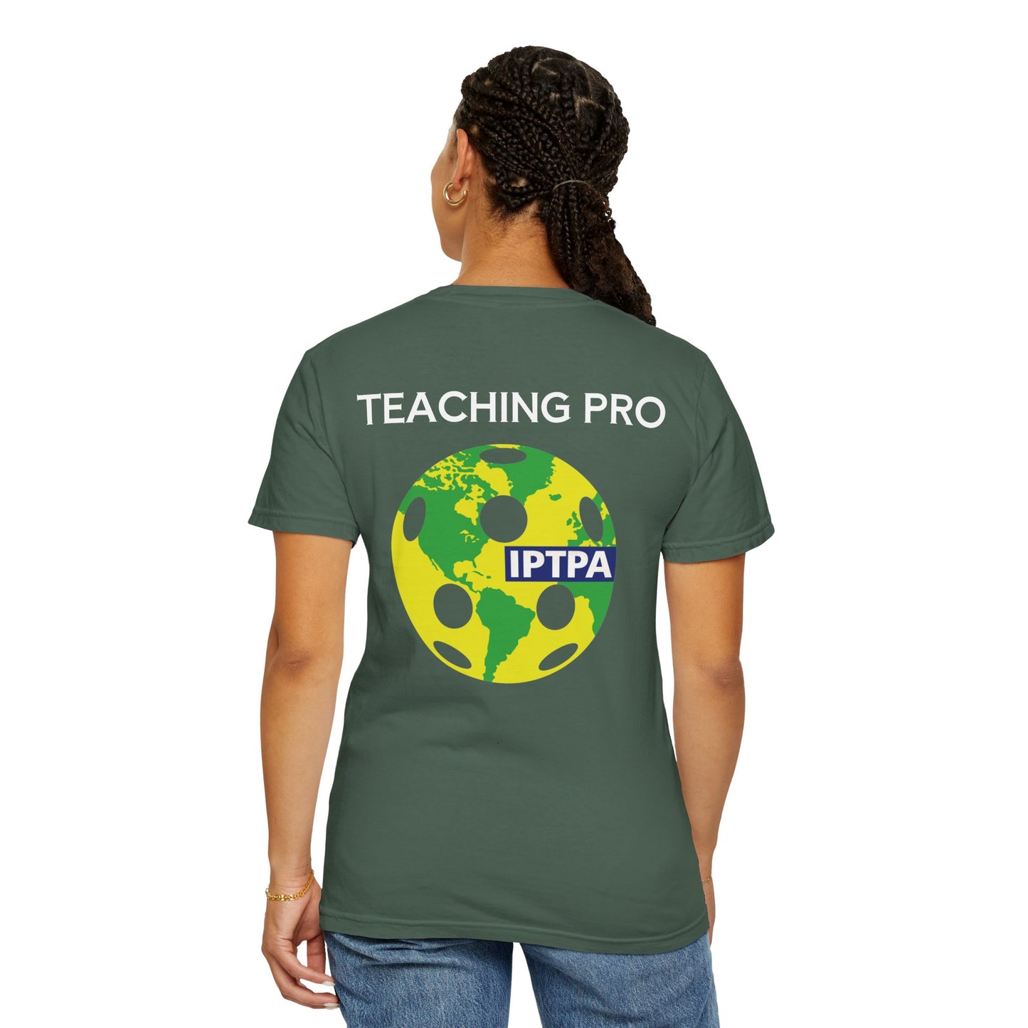 IPTPA Teaching Unisex Garment-Dyed T-shirt - can customize name either side