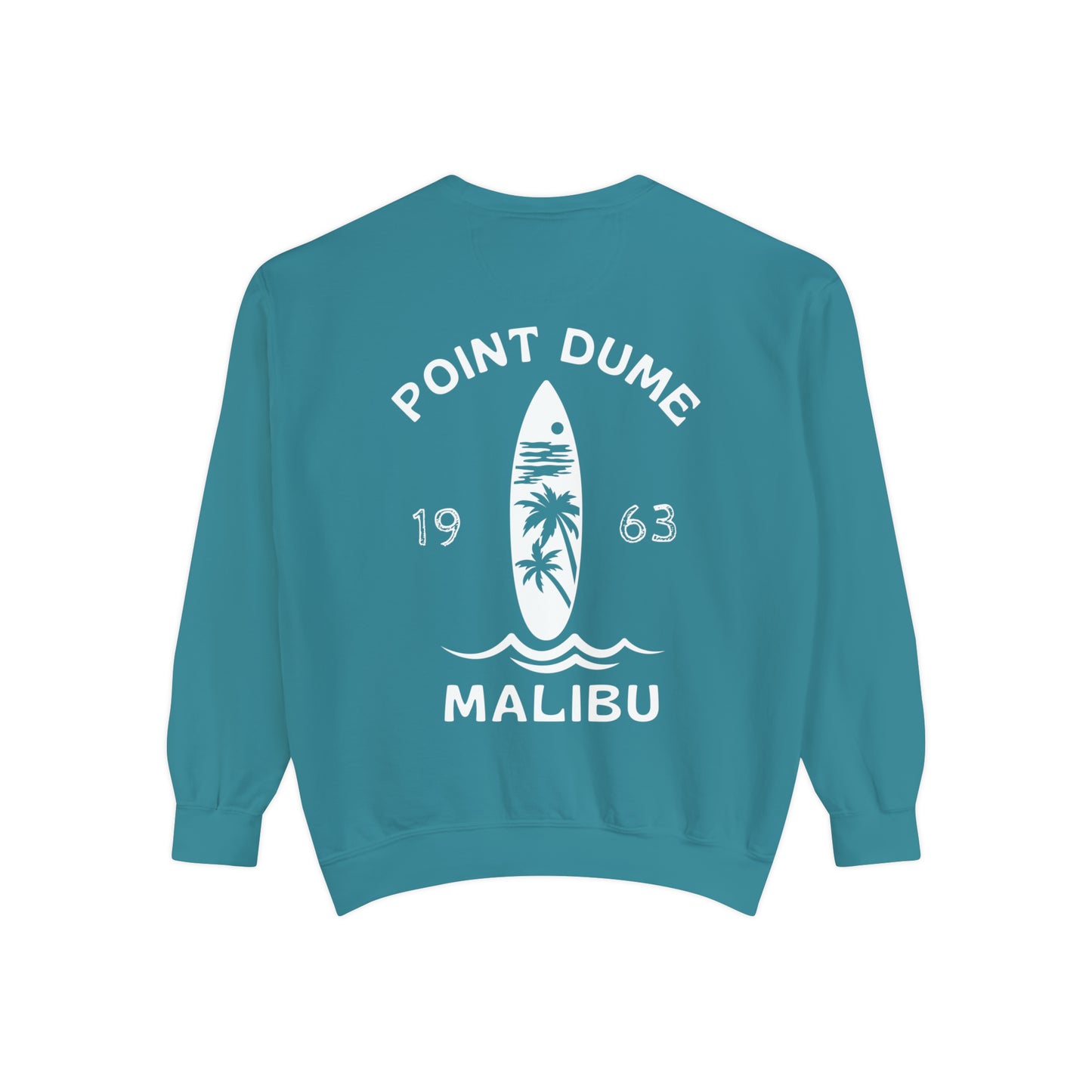 POINT DUME Malibu Crew (Palm Tree Version)- Comfort Colors