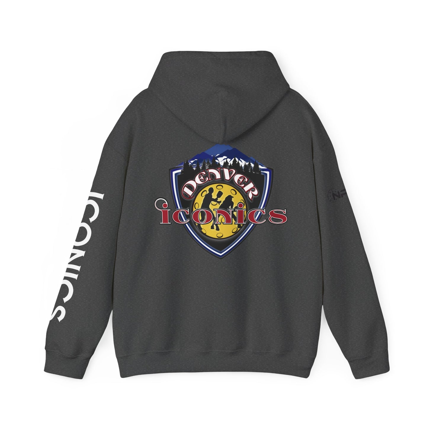 Denver Iconics NPL Team - 4 Sided Design - Unisex Hoodie (customize name)