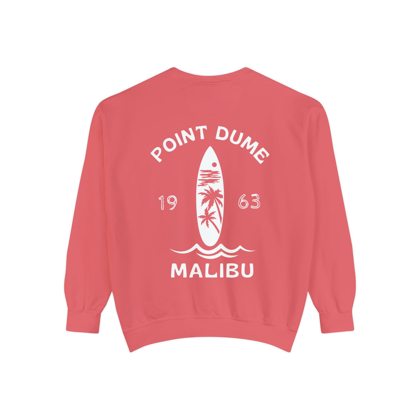 POINT DUME Malibu Crew (Palm Tree Version)- Comfort Colors