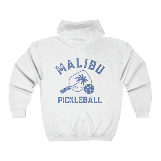 Malibu Pickleball Unisex Heavy Blend™ Full Zip Hooded Sweatshirt