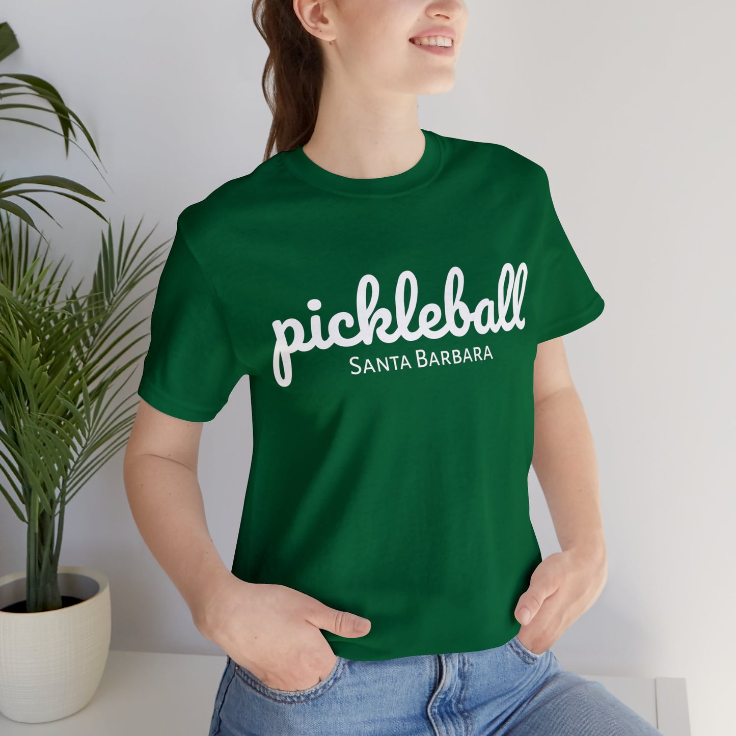 Pickleball Script Customize YOUR destination - 3 day - Unisex 100% airline cotton Jersey Short Sleeve Tee