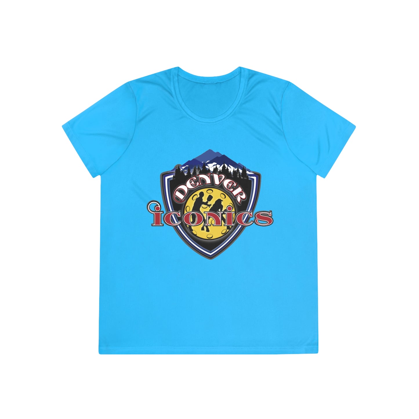 Denver Iconics NPL Team - Moisture Wicking, SPF 40, Ladies Competitor Tee (customize name)