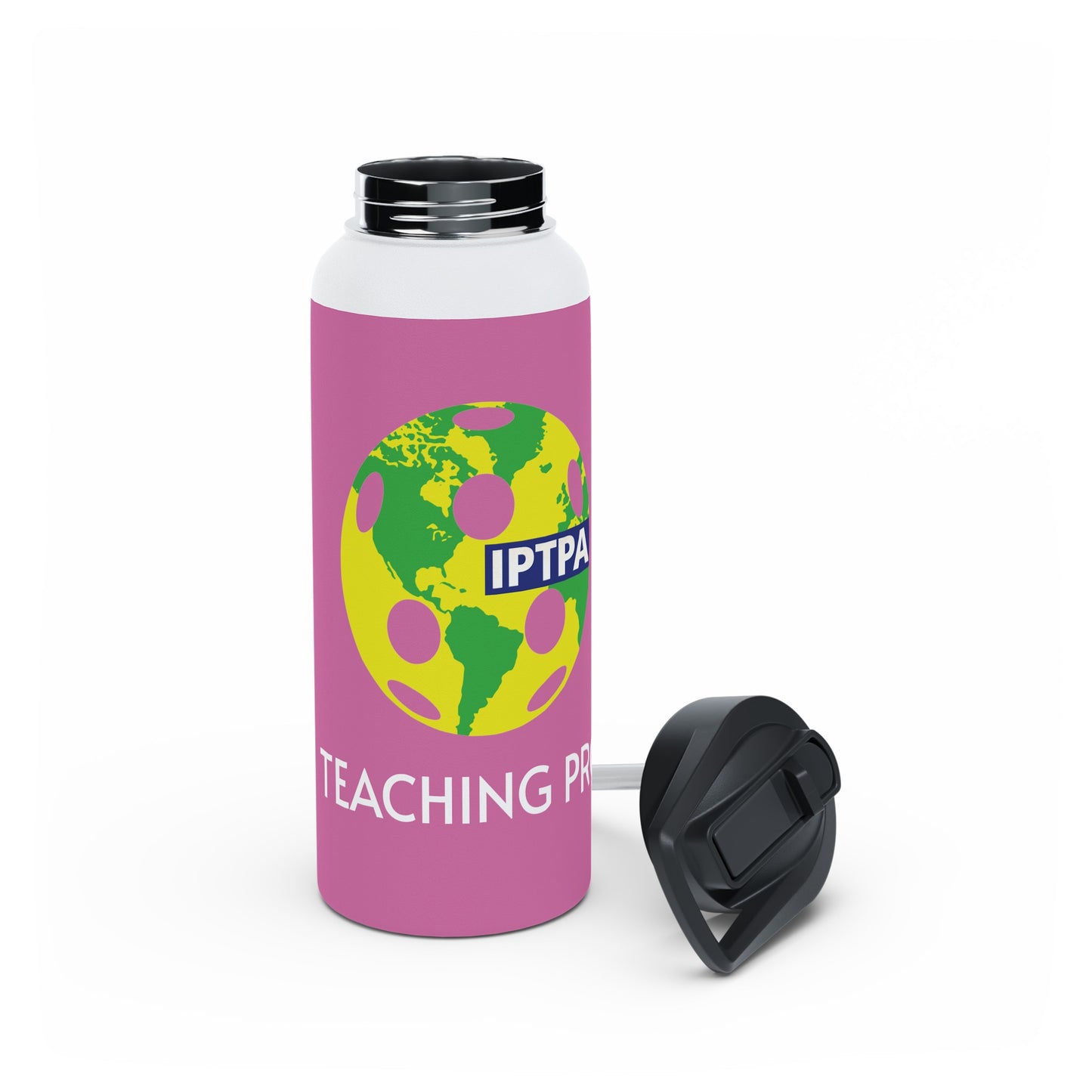 IPTPA Teaching Pro (or your name) 32 oz large -Stainless Steel Water Bottle, Standard Lid