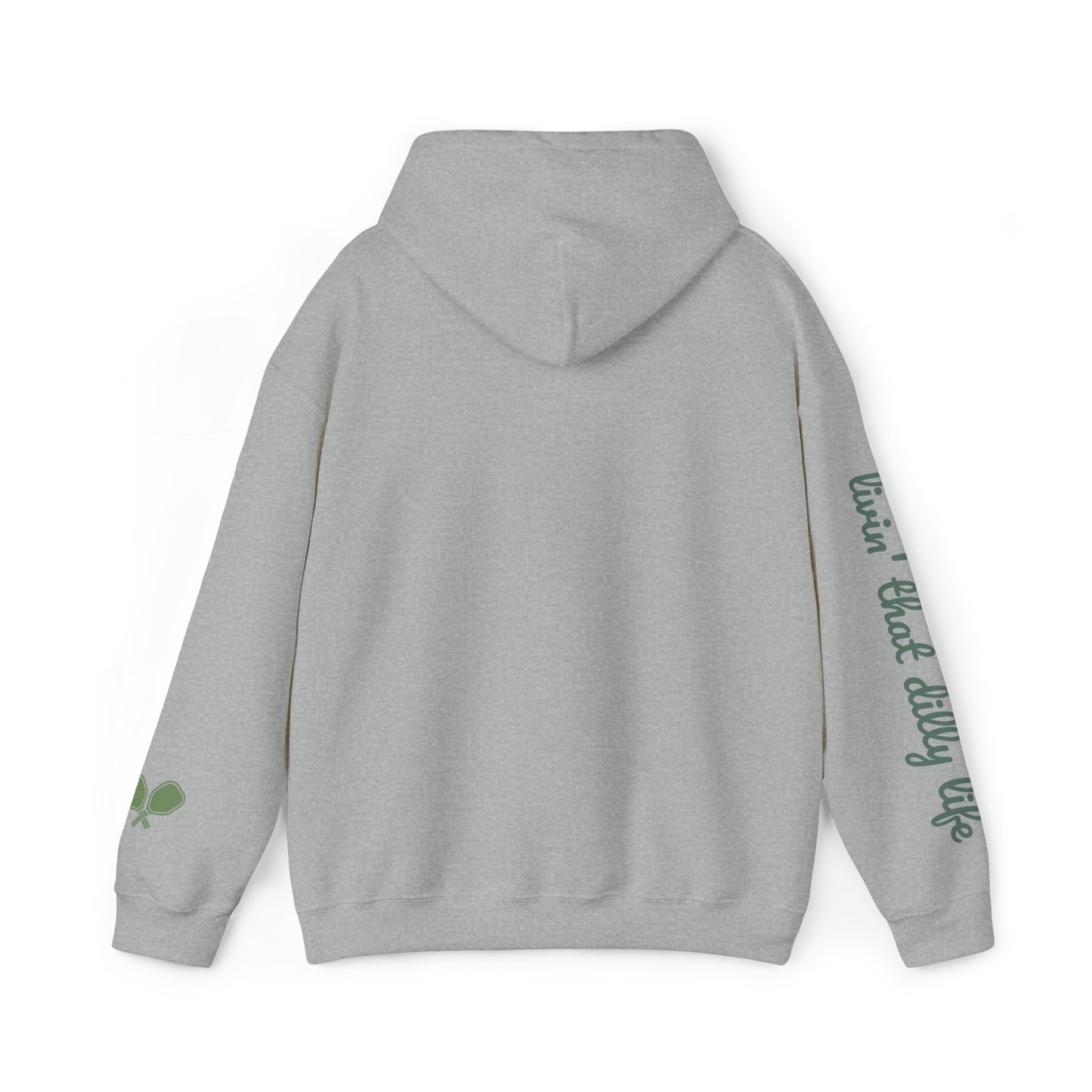 Kosher Pickleball Hoodie - Unisex Heavy Blend™ GREEN print
