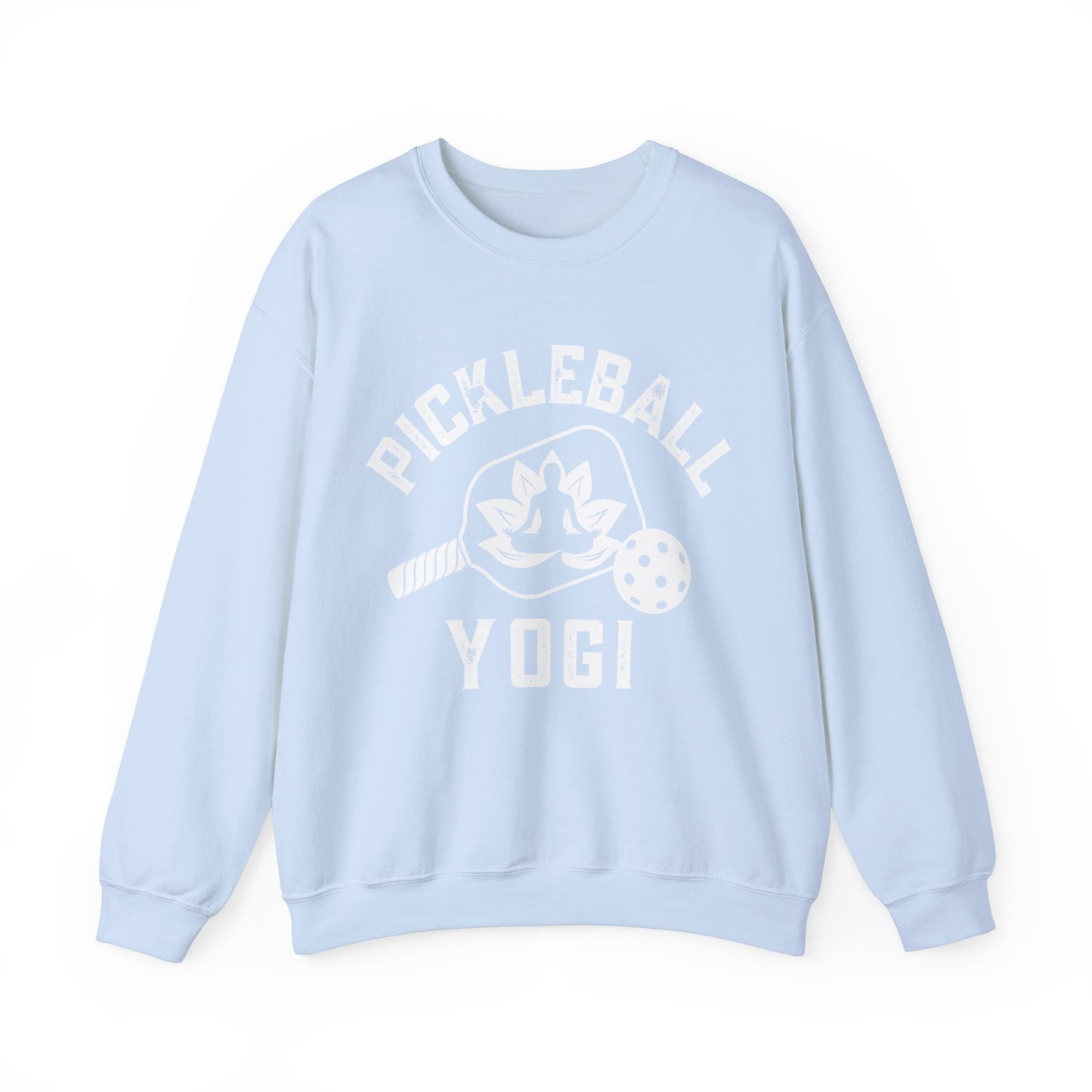 Pickleball Yogi Crew - can customize sleeve & back as shown
