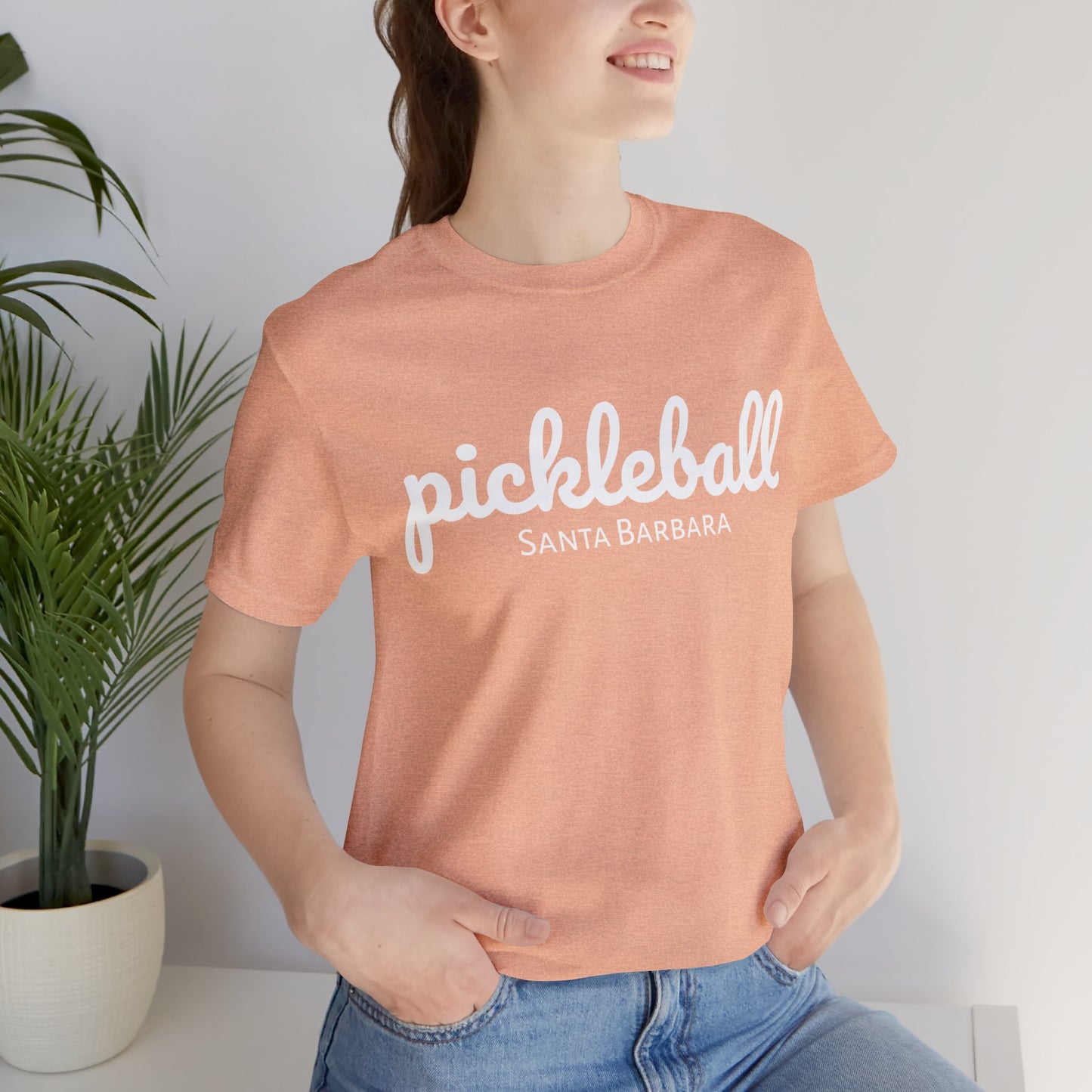 Pickleball Script Customize YOUR destination - 3 day - Unisex 100% airline cotton Jersey Short Sleeve Tee