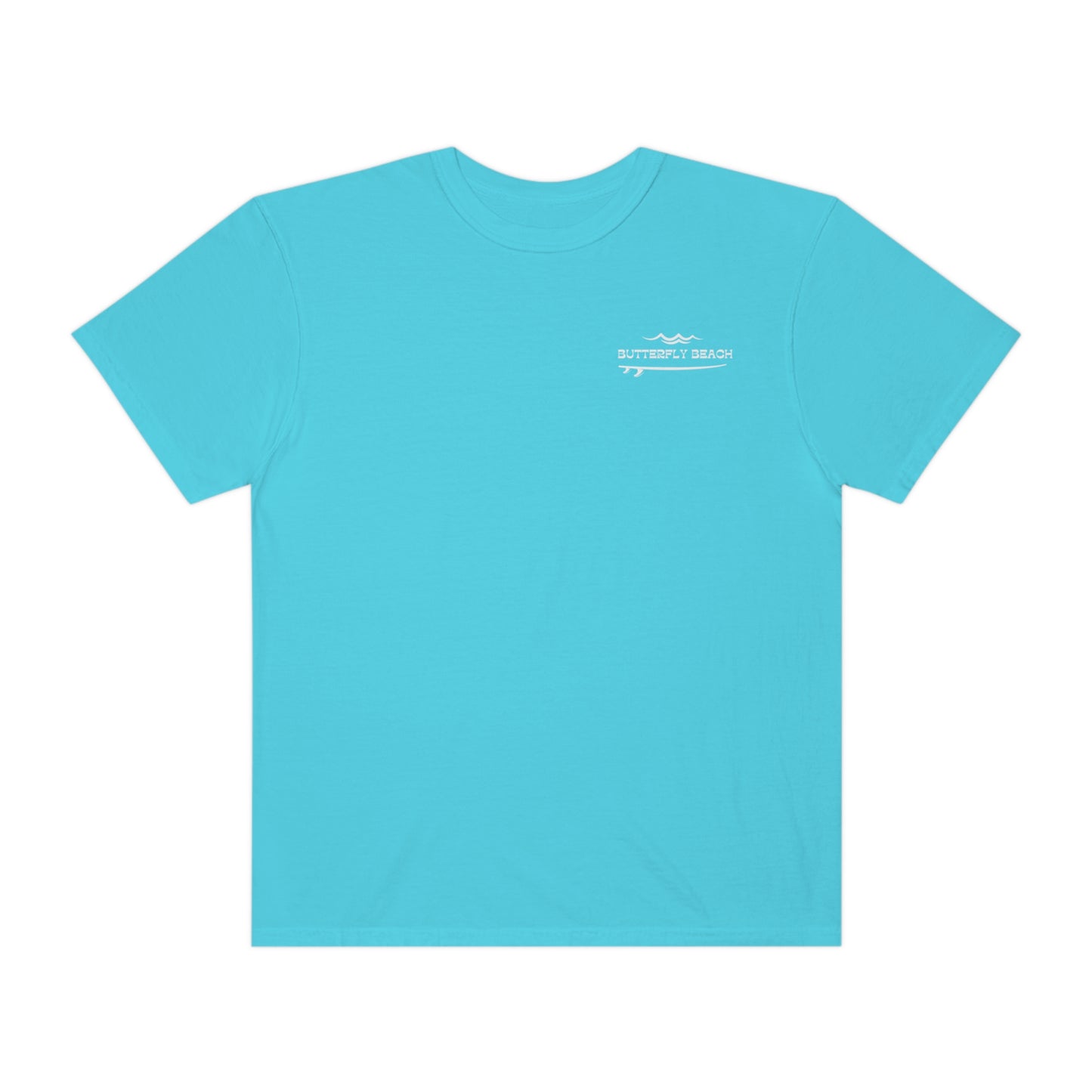 Butterfly Beach T-shirt Comfort Colors- 2 sided design