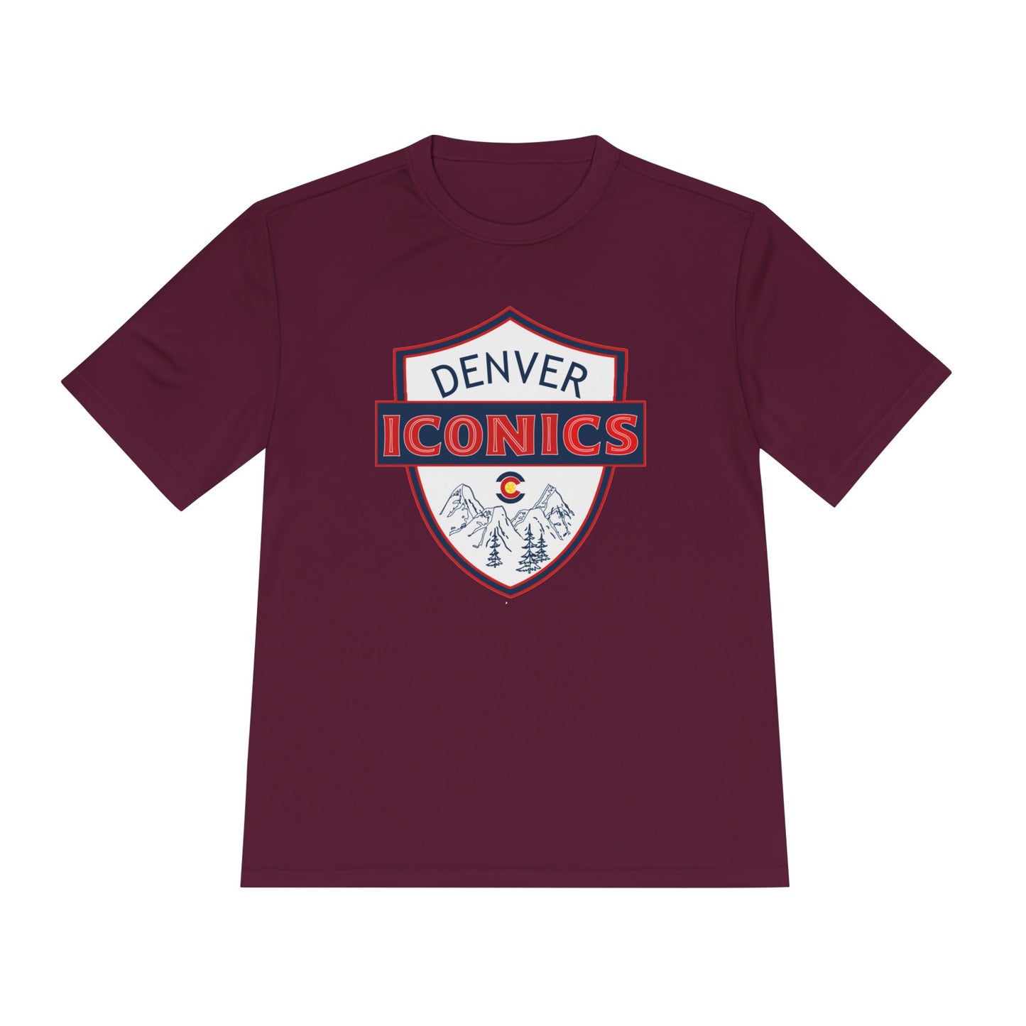 Denver Iconics Unisex Moisture Wicking T SPF 40 - Add name back