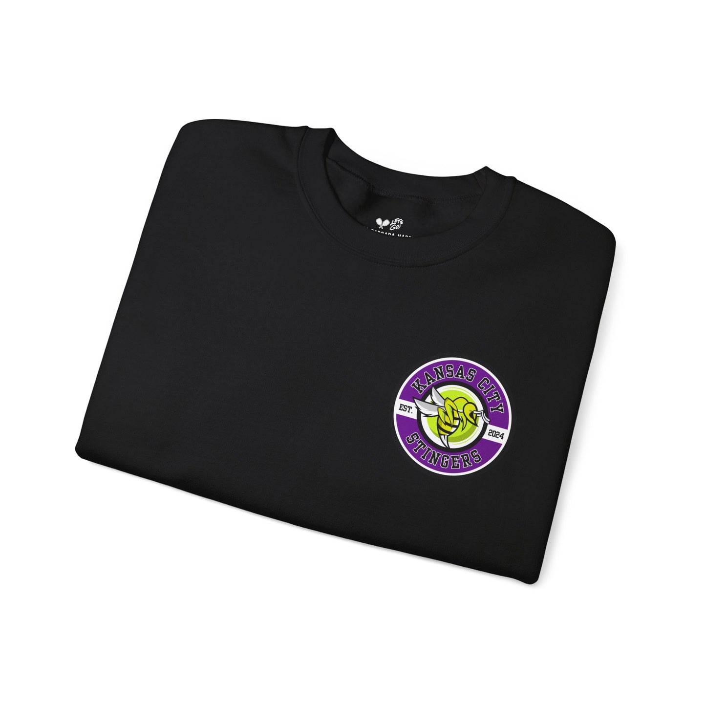 GOLD Kansas City Stingers Crew, 50/50 - Customize name any side