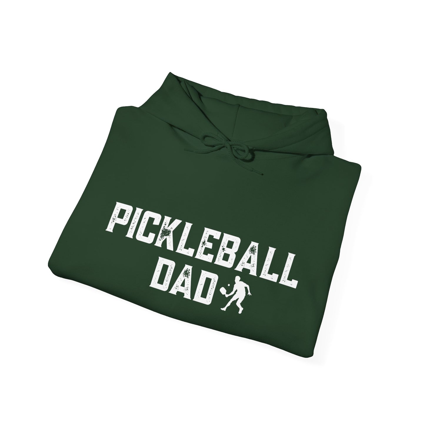 Pickleball Dad - Unisex 50/50 Hoodie (can customize name on sleeve or back)