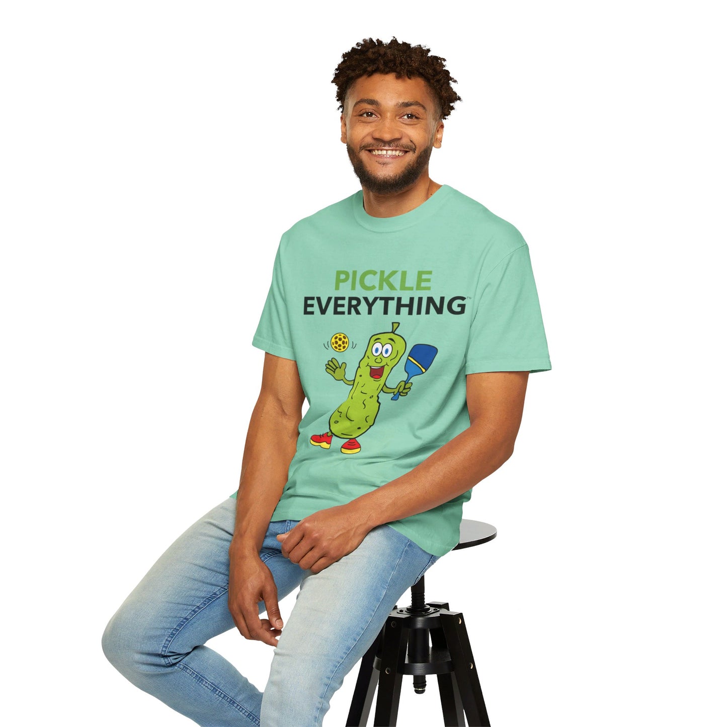 Pickle Everything Unisex Garment-Dyed T-shirt