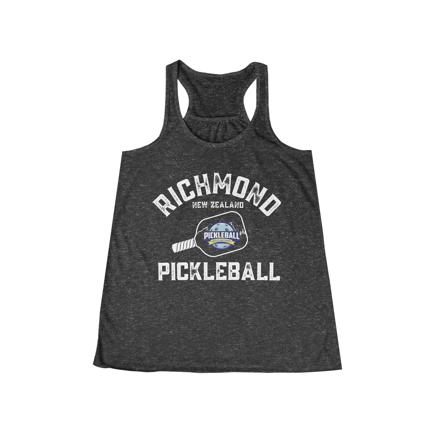 Richmond New Zealand Pickleball 60% poly Women's Flowy Racerback Tank