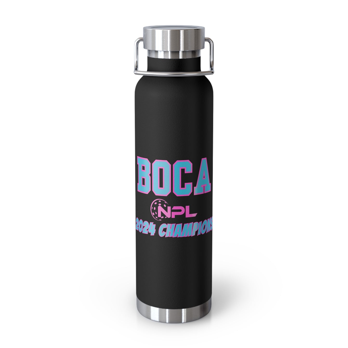 BOCA NPL’24 Championship- Vacuum Insulated Bottle, 22oz