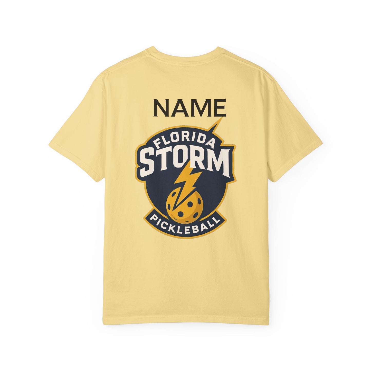 Florida Storm Garment Dyed Unisex T - Add name