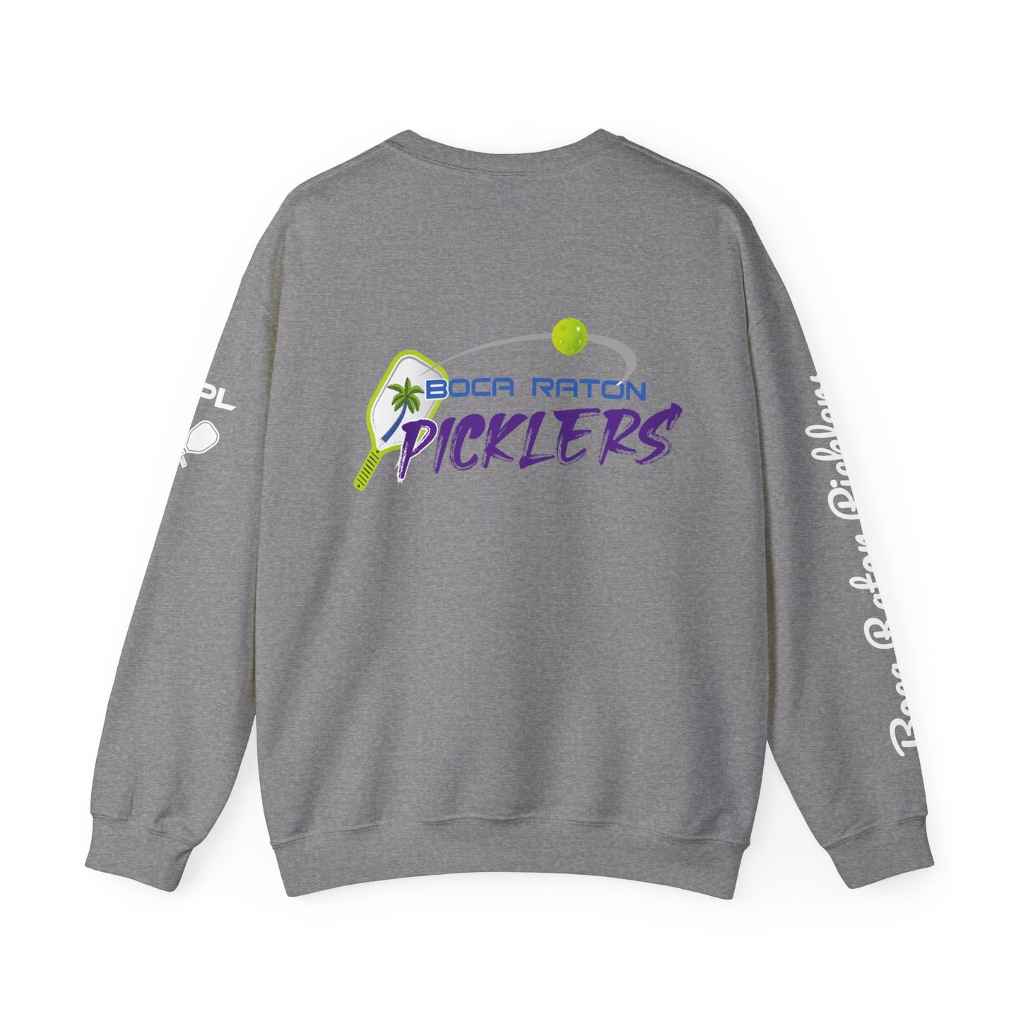 Boca Raton Picklers NPL Team - NPL front/logo back Custom Crew/Sleeves Boca Raton Picklers - personalize sleeve and or back