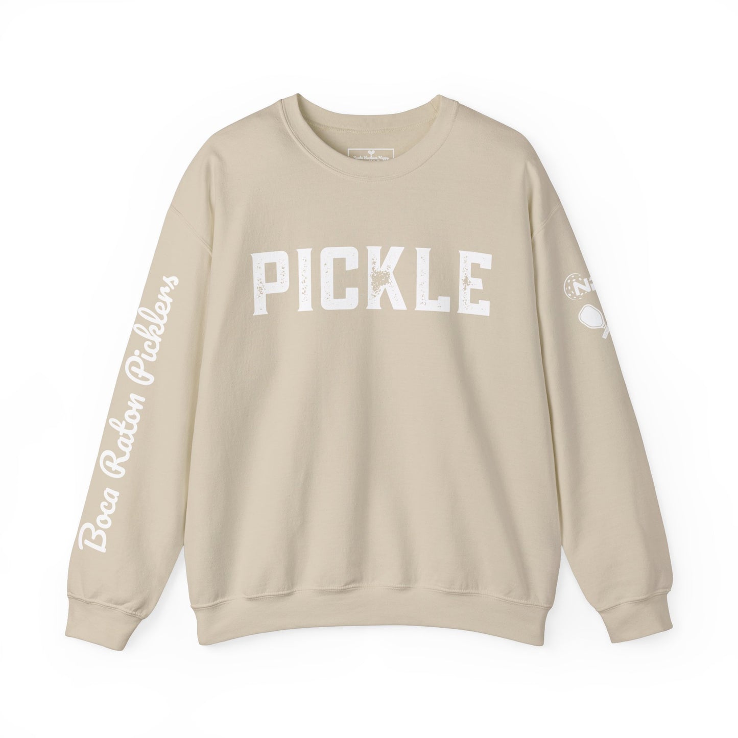 Boca Raton Picklers NPL Team - Custom Crew/Sleeves Boca Raton Picklers - personalize sleeve and or back
