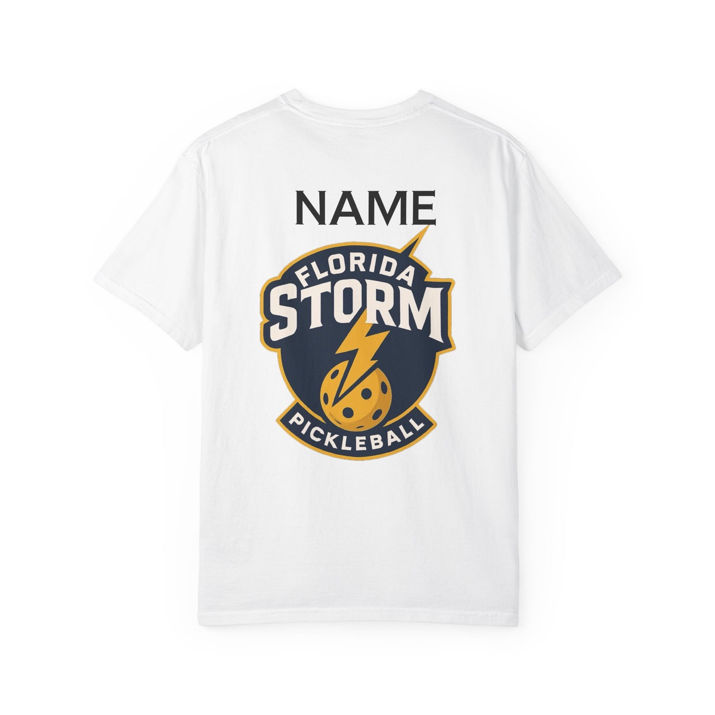 Florida Storm Garment Dyed Unisex T - Add name