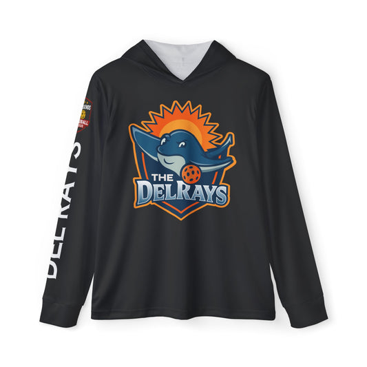 The Del Rays - Unisex SPF 50 Sports Warmup Hoodie - (add name back or sleeve)
