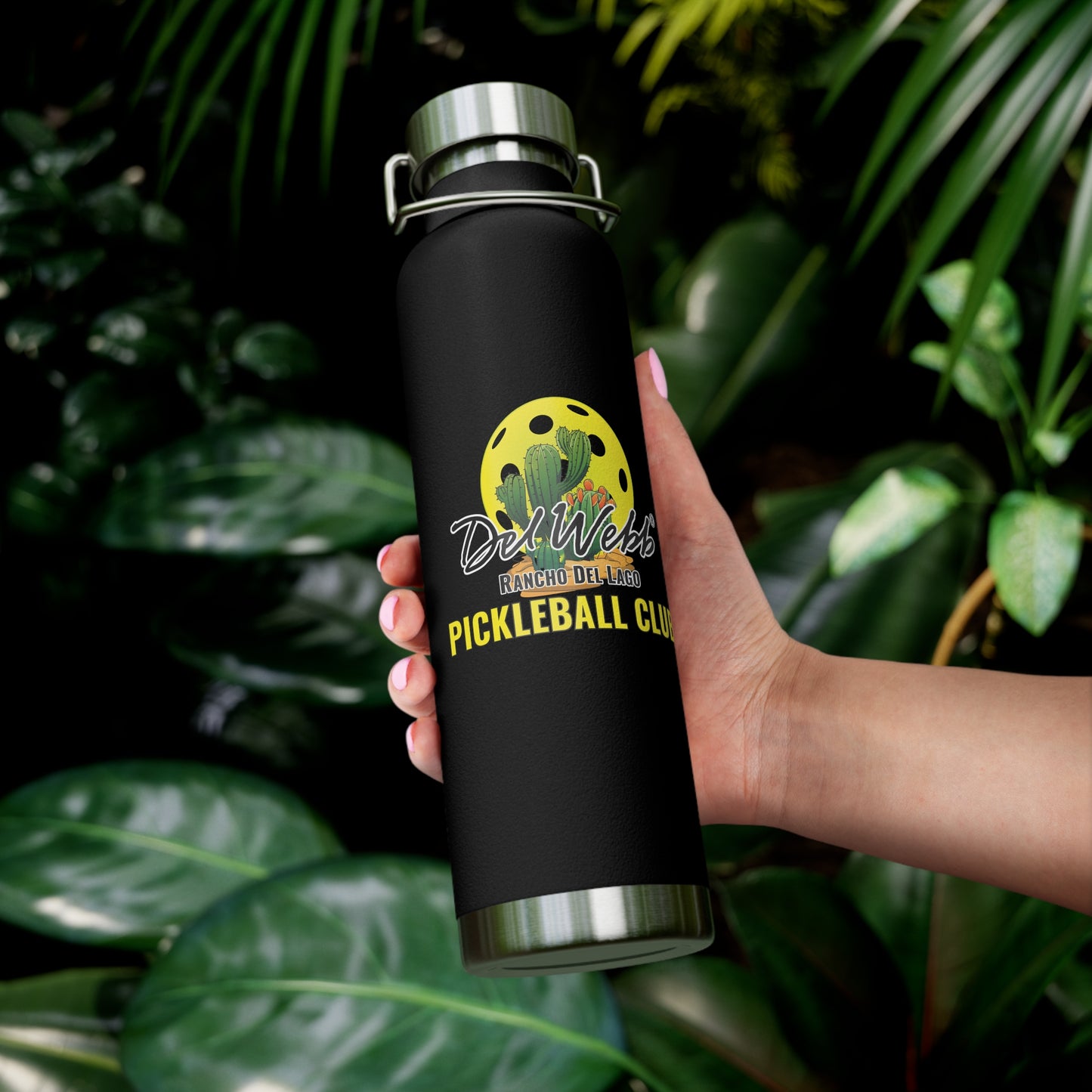 Del Webb Pickleball - Copper Vacuum Insulated Bottle, 22oz