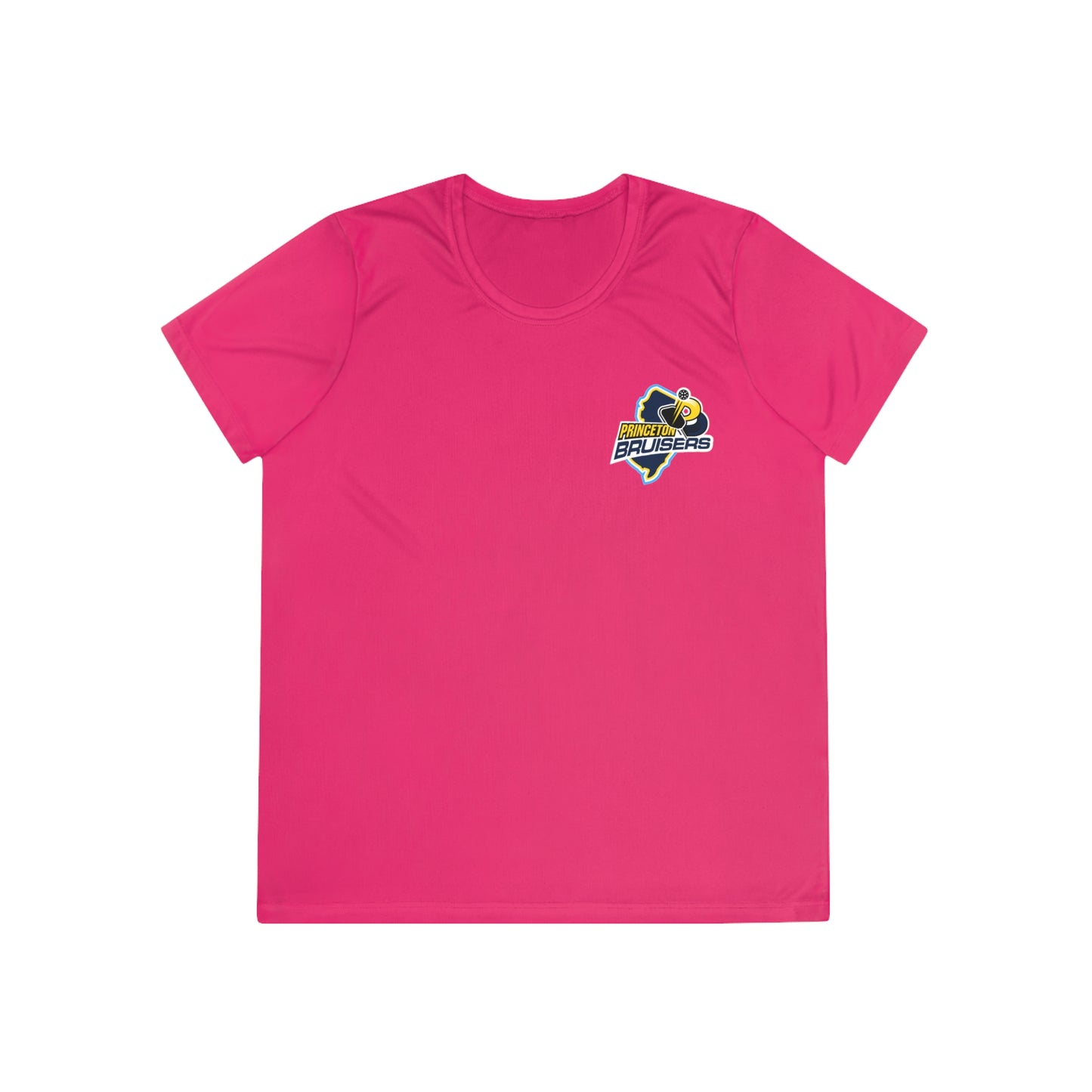 Princeton Bruisers - Ladies Competitor Tee, moisture wicking, SPF 40