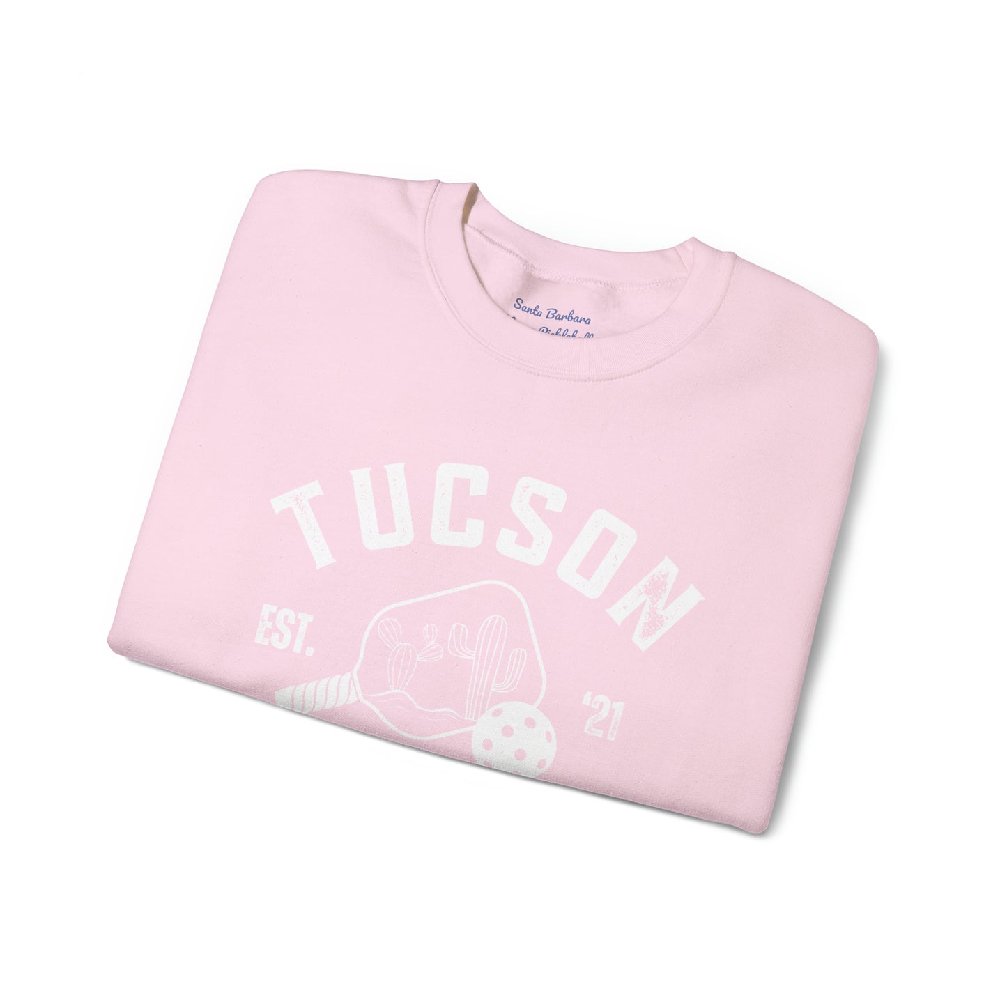 Hold the Pickle,Tucson Pickleball  - Crew. Customize sleeves where name is, add in notes