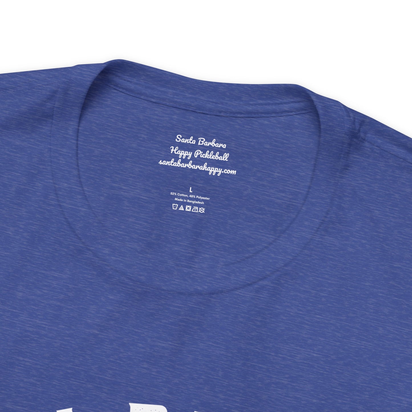 Santa Barbara Pickleball original - 2 day - Unisex 100% airline cotton Jersey Short Sleeve Tee