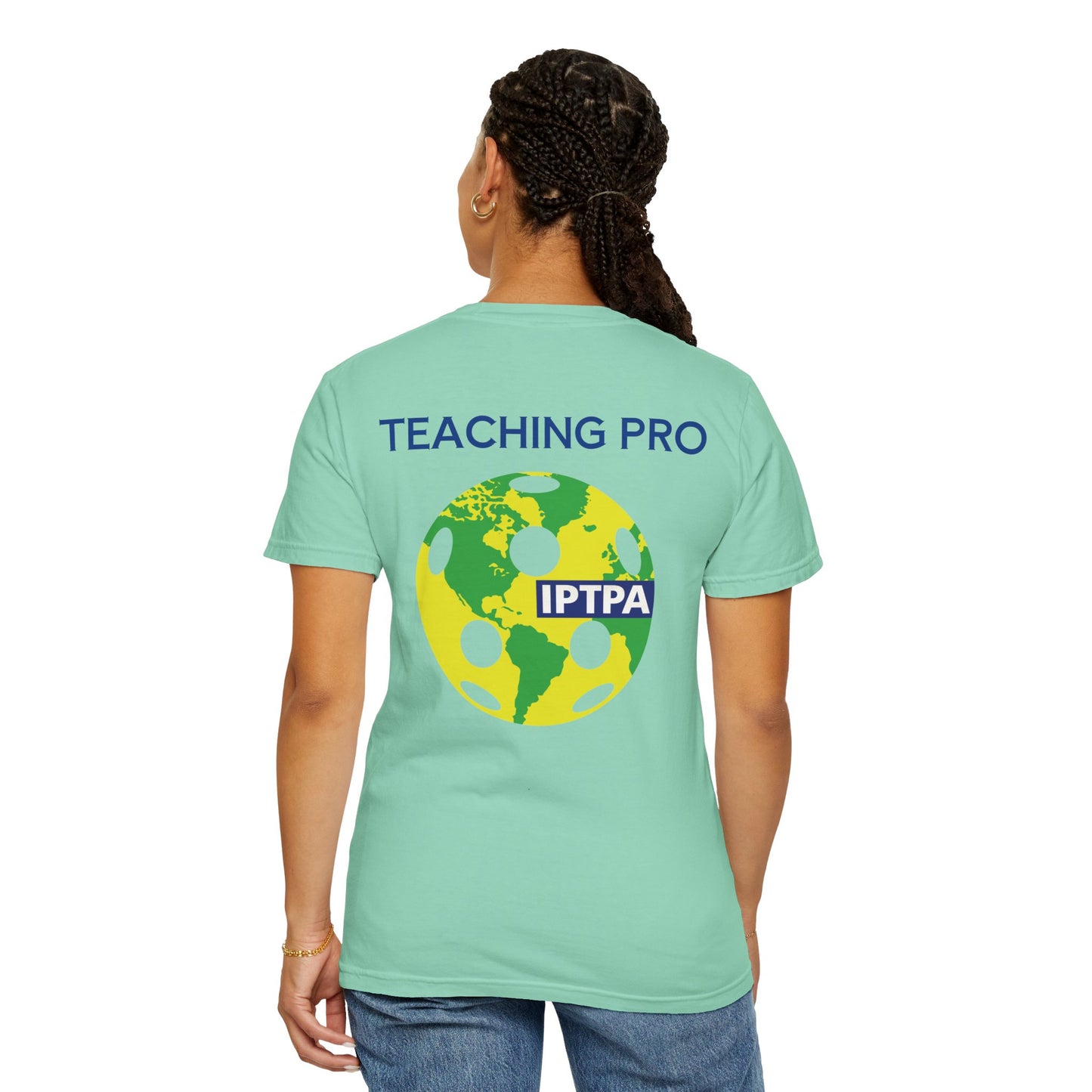 IPTPA Teaching Unisex Garment-Dyed T-shirt - can customize name either side
