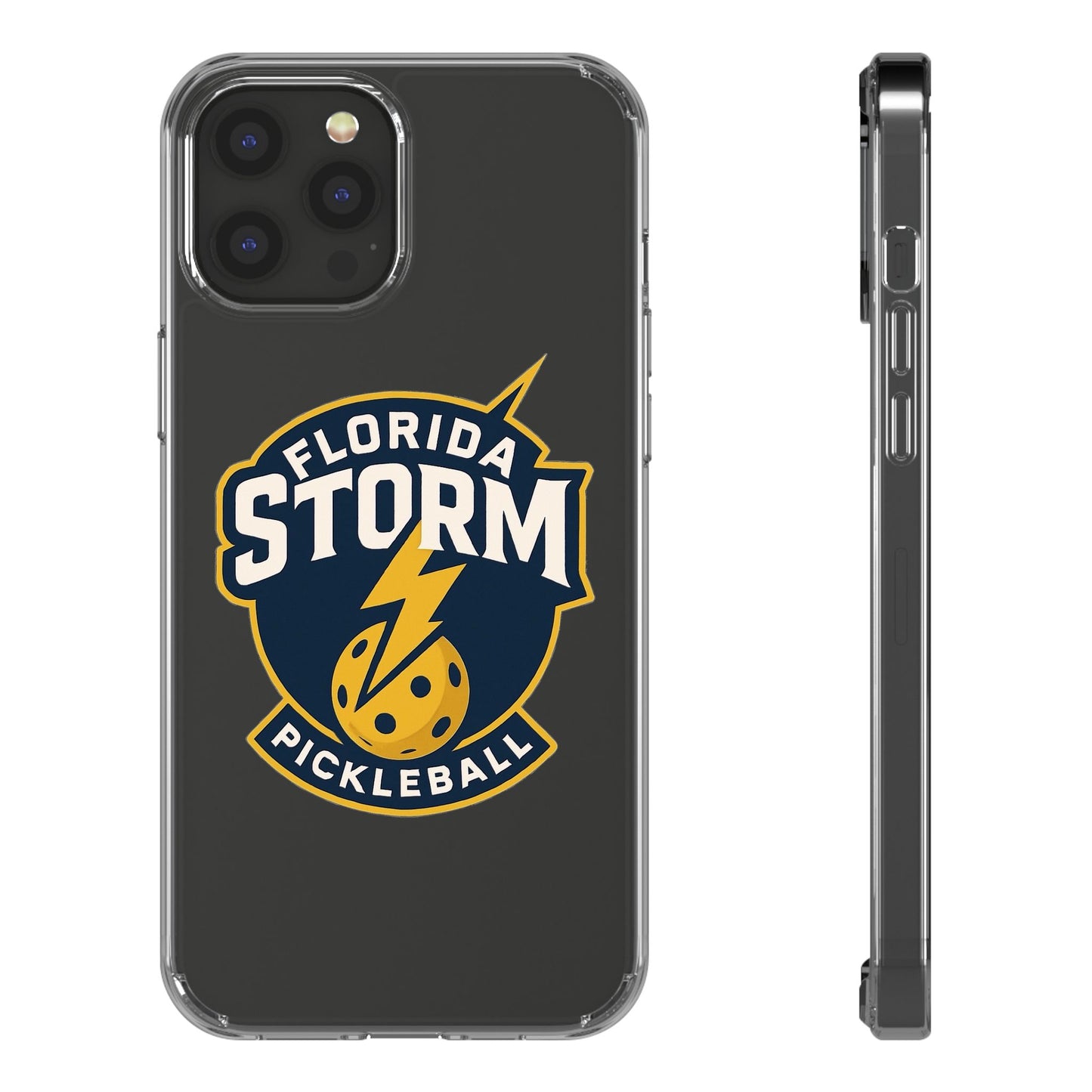 Florida Pickleball Clear IPhone Cases - all phone styles