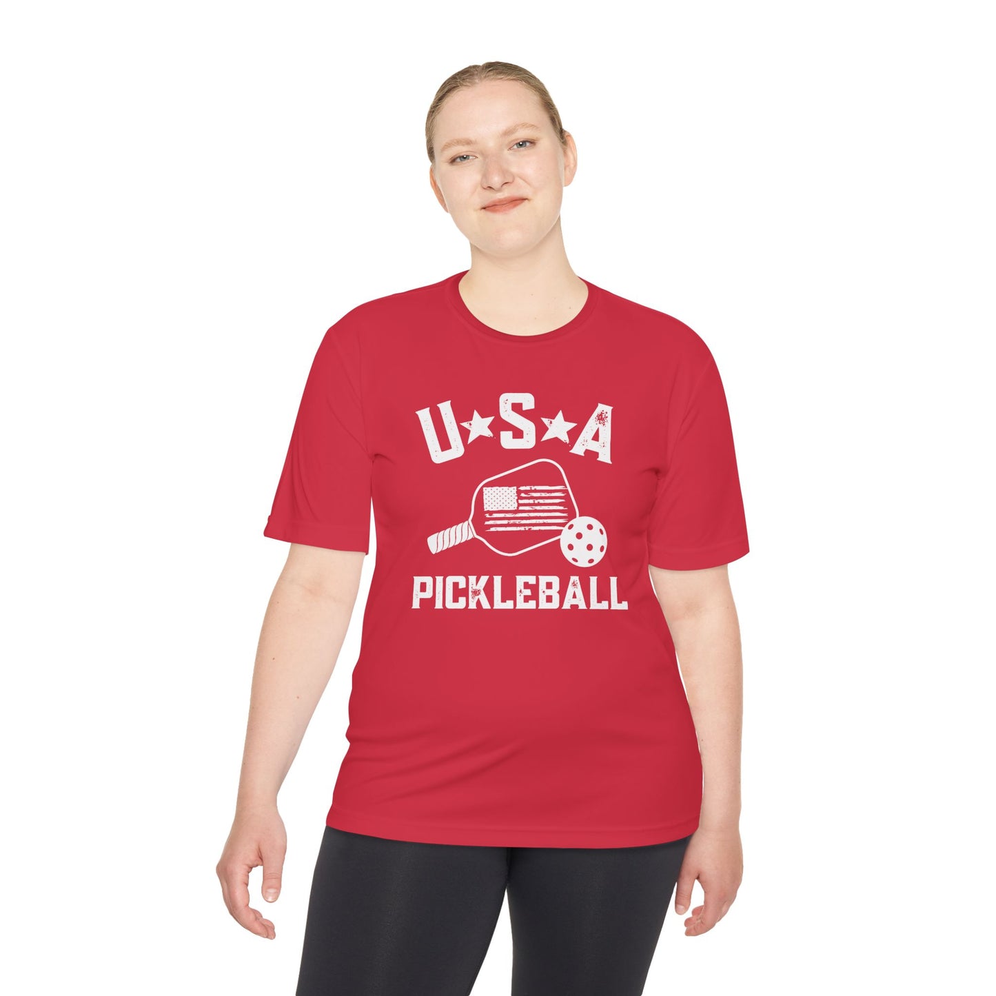 USA Pickleball - Unisex Moisture Wicking Tee