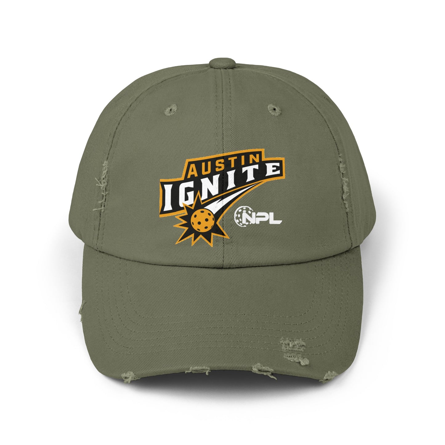Austin Ignite Beachy Unisex Distressed Hat - silkscreen