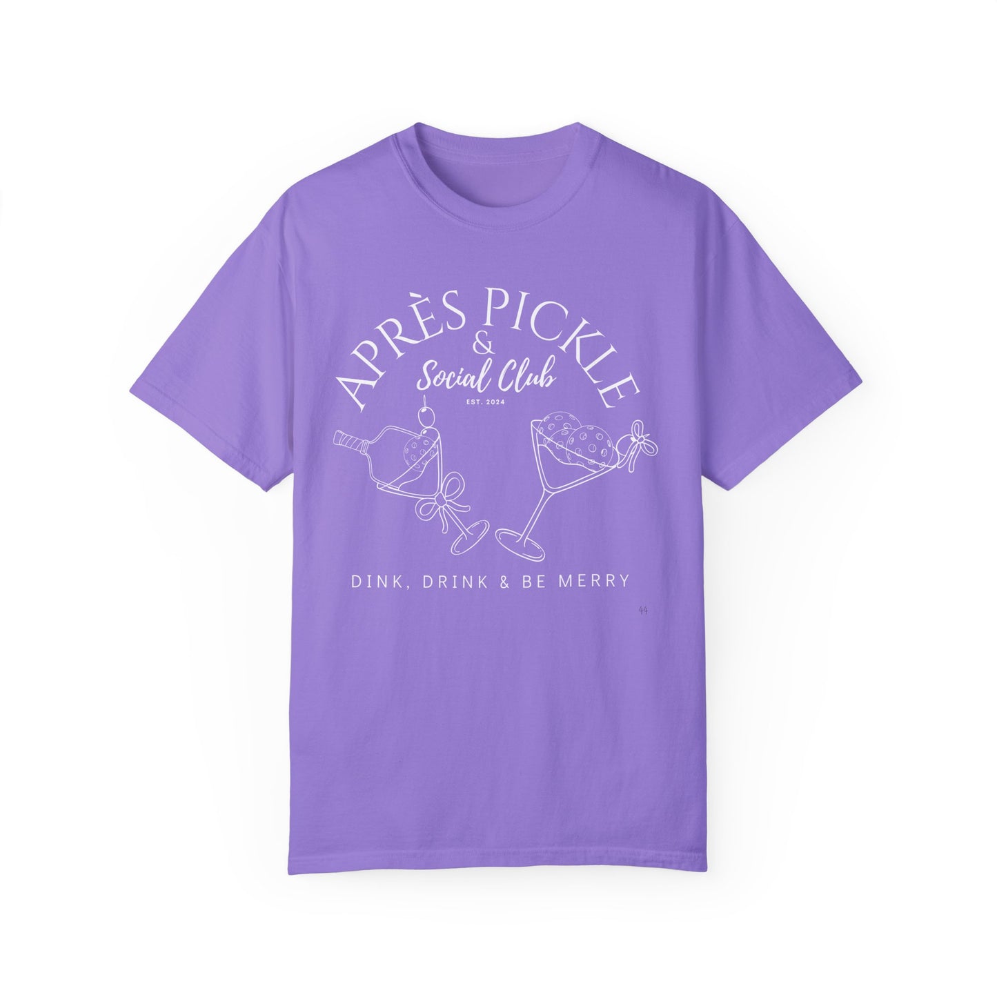 APRES Pickle & Social Club Unisex Garment-Dyed T-shirt