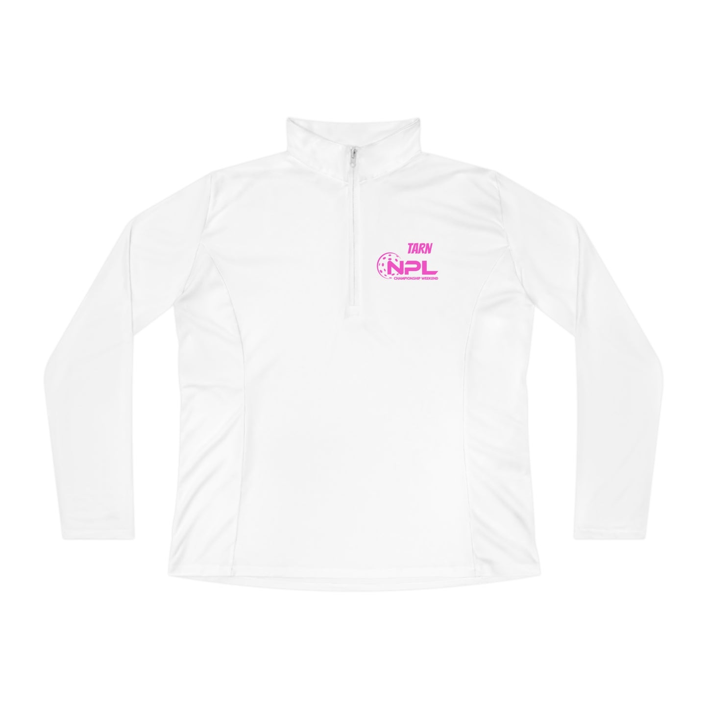 NPL Championship Weekend -Customize Name Front Ladies Lightweight Quarter-Zip Moisture Wicking