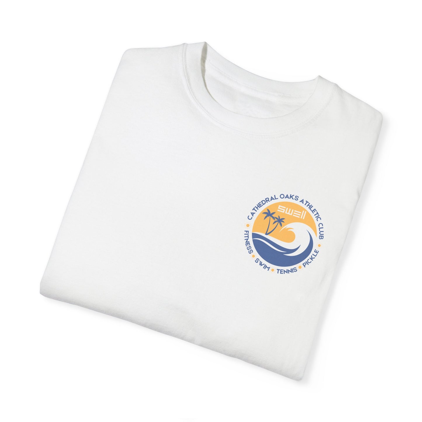 Cathedral Oaks Athletic Club - Fitness/Swim/Tennis/Pickle -Unisex Garment-Dyed T-shirt