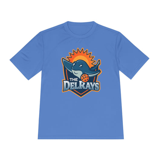 The Del Rays Sport Tek Men’s SPF 40 Moisture Wicking T - Add name