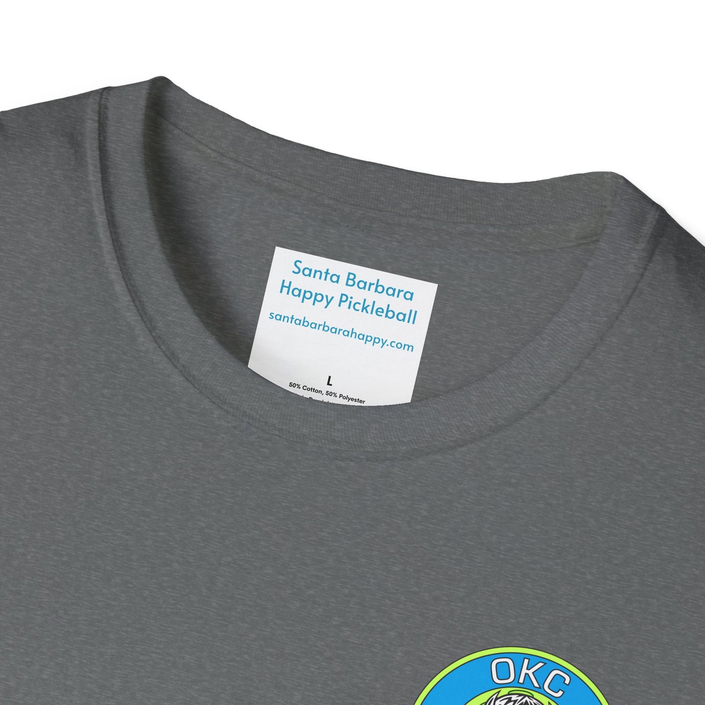 OKC NPL Team - Unisex Softstyle T-Shirt (can customize name on back)