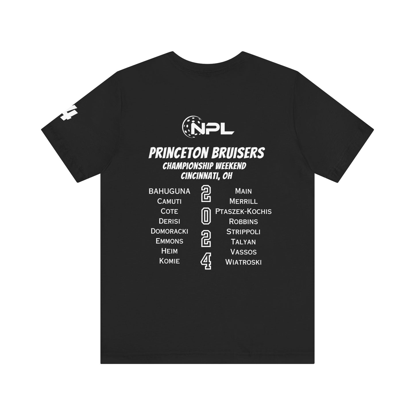 Princeton Bruisers Unisex Jersey Short Sleeve Tee