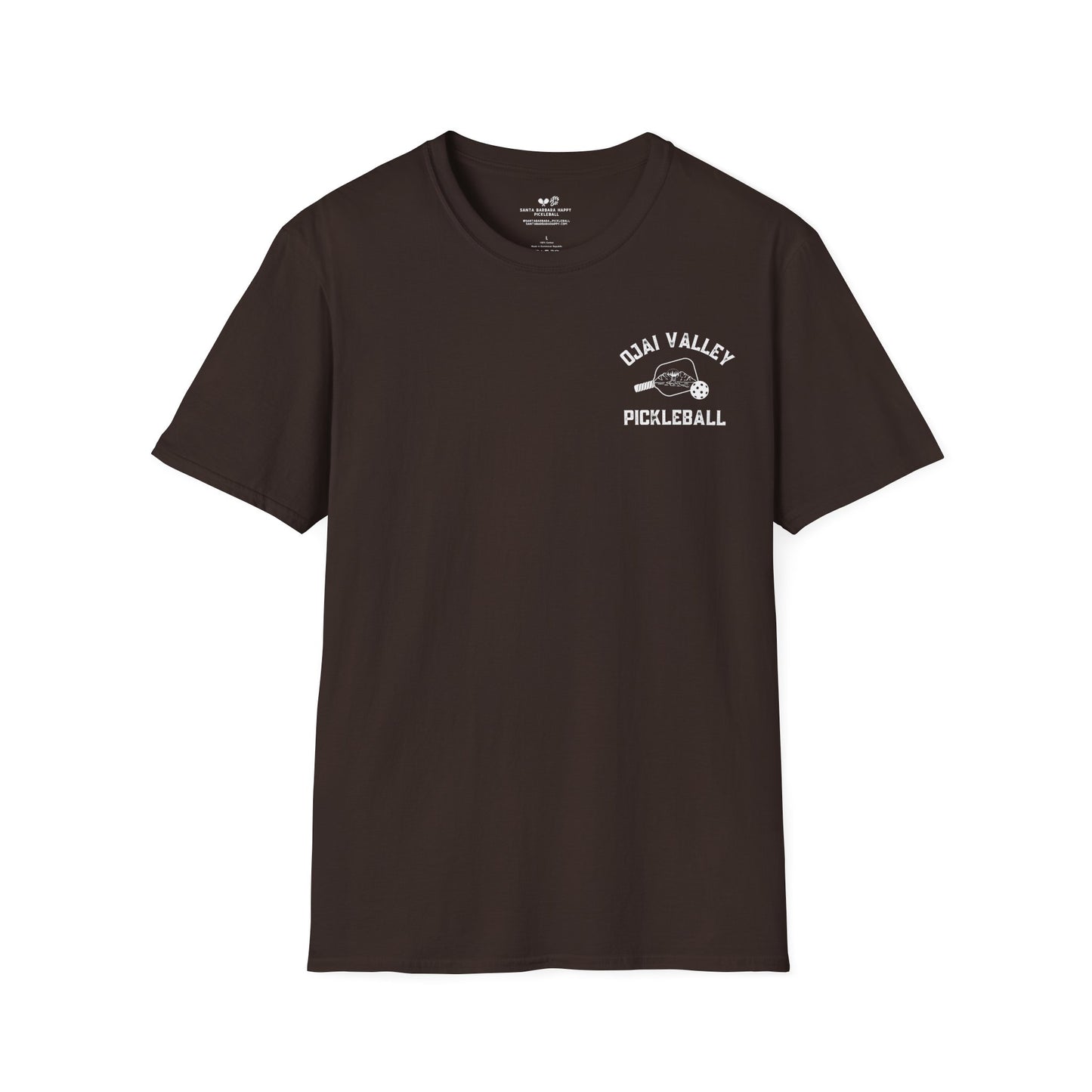 Ojai Valley Pickleball - Men’s Softstyle T-Shirt