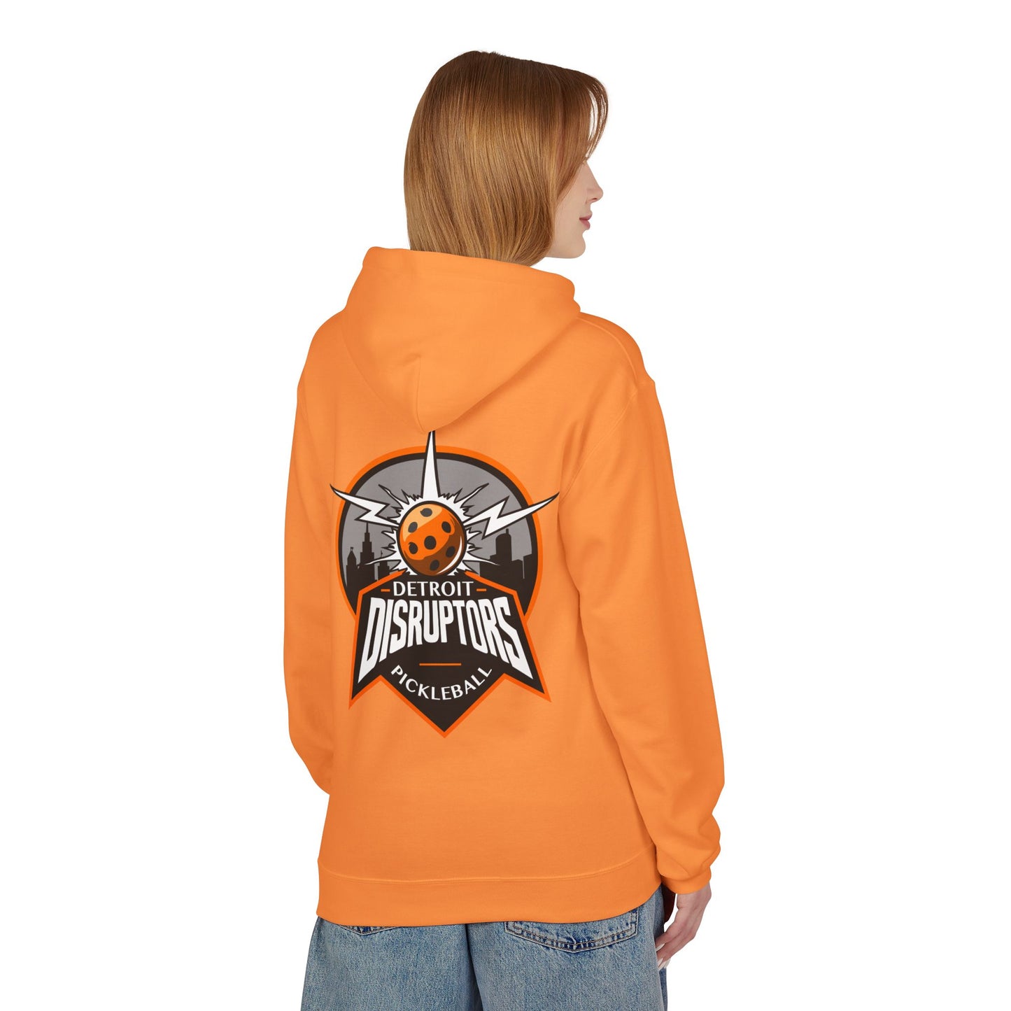Detroit Disrupters Unisex Midweight Softstyle Fleece Hoodie