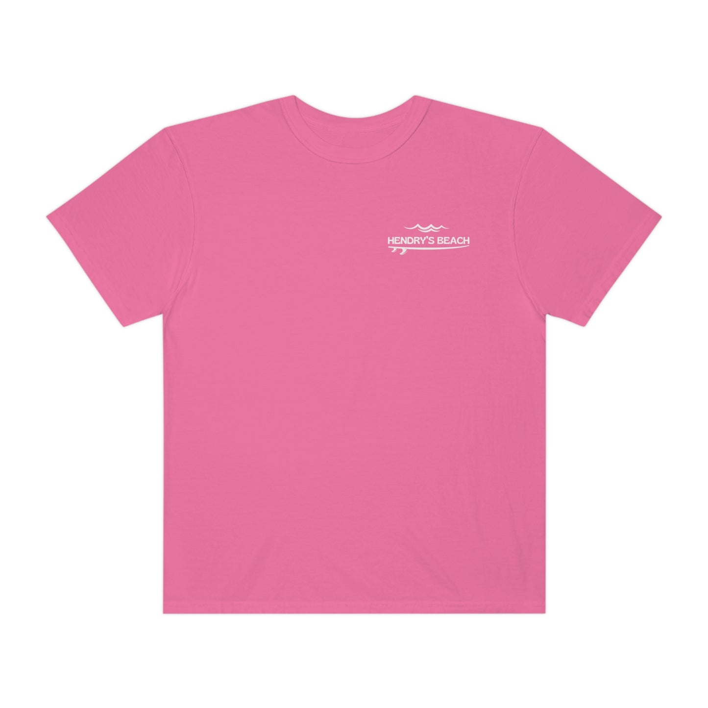 Santa Barbara Hendry’s Beach T-shirt - Comfort Colors- oversized fit