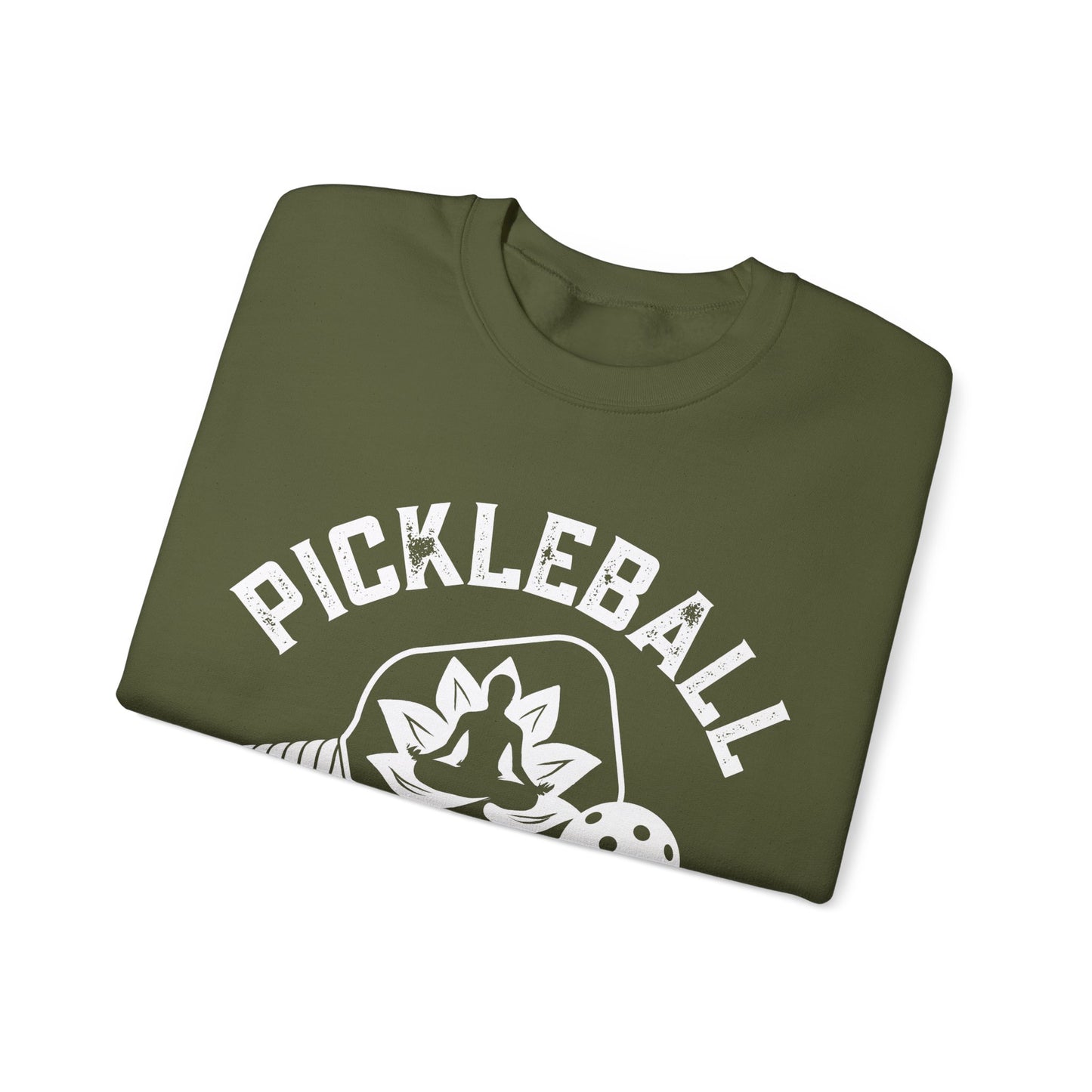 Pickleball Yogi Crew - can customize sleeve & back as shown