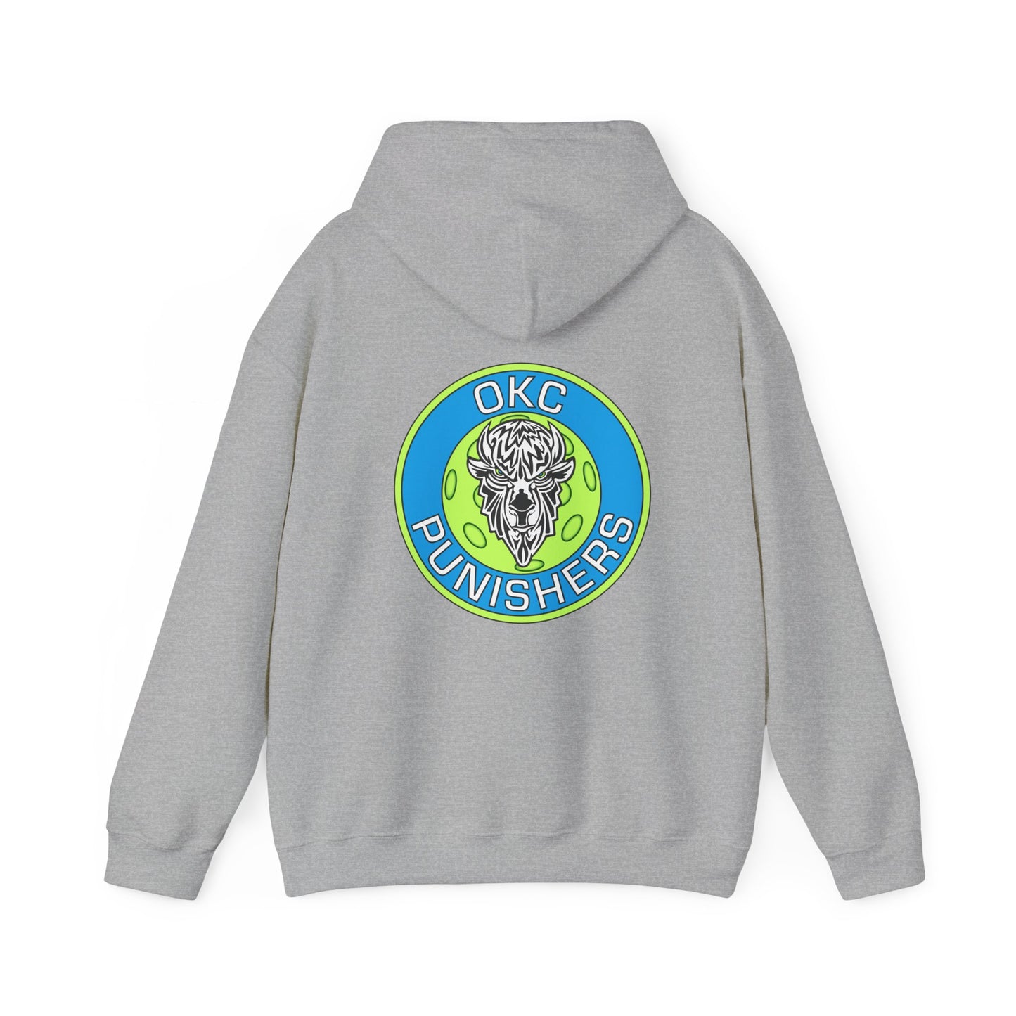 OKC Punishers NPL - Multi Sided Design - Unisex Hoodie - add name sleeve or back